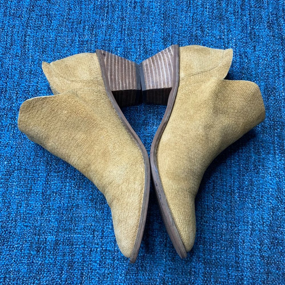 Kelsi Dagger Kenmare Slip On Ankle Booties Camel - Picture 4 of 7
